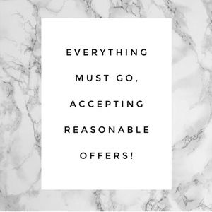 MOVING✌️Everything Must Go!